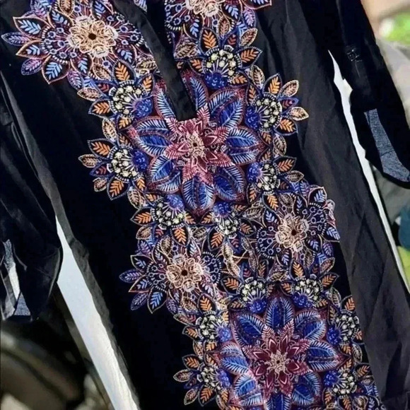 Cable & Gauge Long Sleeve Multi Colored Dress. Brand new. - Picture 5 of 6